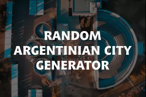 Random Argentinian City Generator image