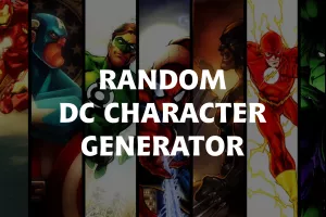 Random DC Character Generator image