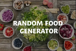 Random Food Generator image