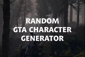 Random GTA Character Generator image