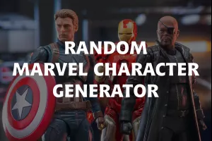 Random Marvel Character Generator image