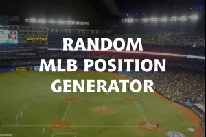 Random MLB Position Generator image