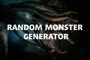 Random Monster Generator image