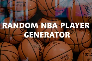 Random NBA Player Generator image