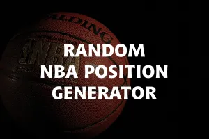Random NBA Position Generator image