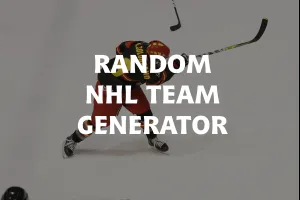 Random NHL Team Generator image