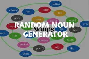 Random Noun Generator image
