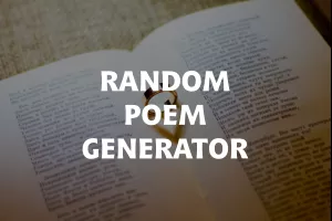 Random Poem Generator image