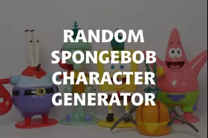 Random SpongeBob Character Generator image
