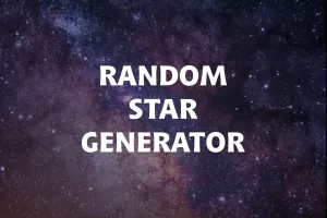 Random Star Generator image