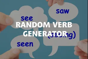 Random Verb Generator image